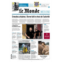 Le Monde papier n° 24515 daté 28 octobre 2023