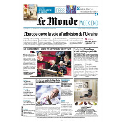 Le Monde papier n° 24557 daté 16 décembre 2023