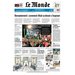 Le Monde papier n° 24580 daté 12 janvier 2024