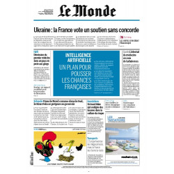 Le Monde papier n° 24633 daté 14 mars 2024