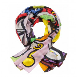 Foulard en soie "Grande nature morte avec guéridon", Pablo Picasso