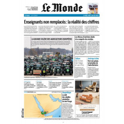 Le Monde papier n° 24588 daté 22 janvier 2024