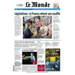 Le Monde papier n° 24731 daté 08 juillet 2024