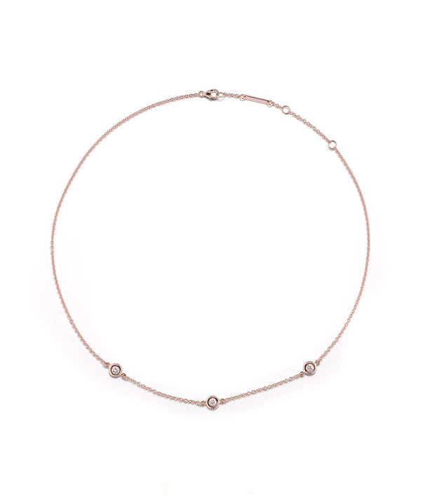 Aura Trio Diamond Necklace