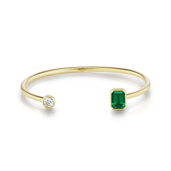 Aura Birthstone Bangle