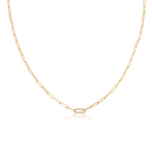 Constellation Gold & Diamond Link Chain