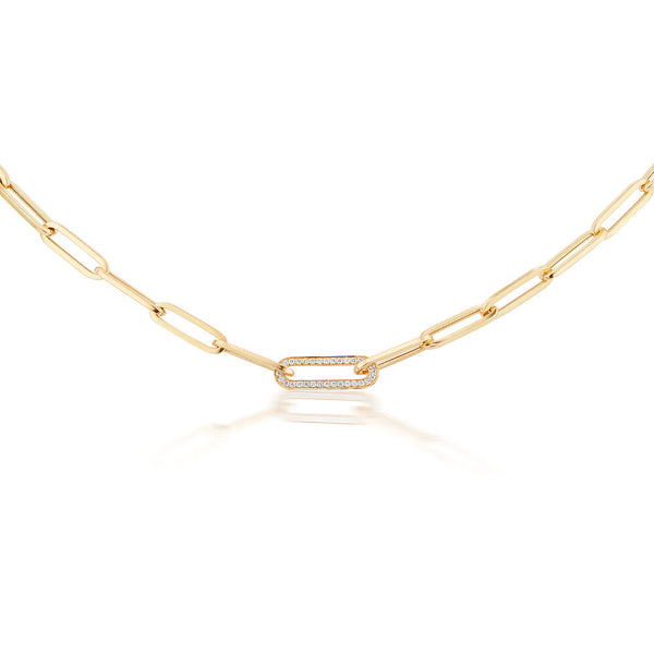 Constellation Gold & Diamond Link Chain