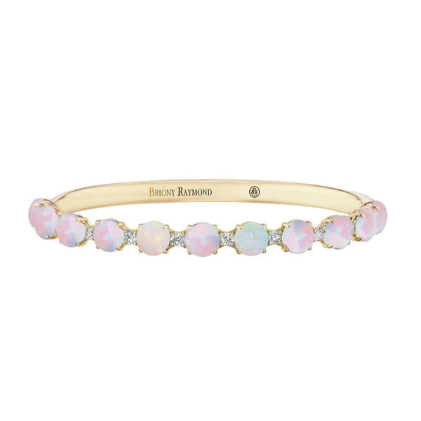 Opal & Diamond Confetti Bangle