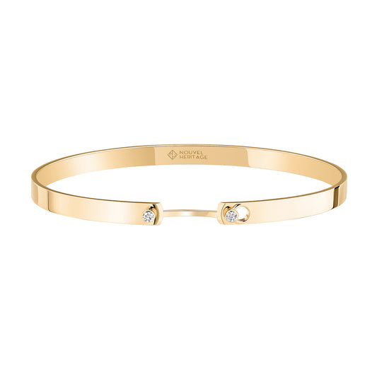 Monday Morning Mood Bangle - Yellow Gold - Main Img