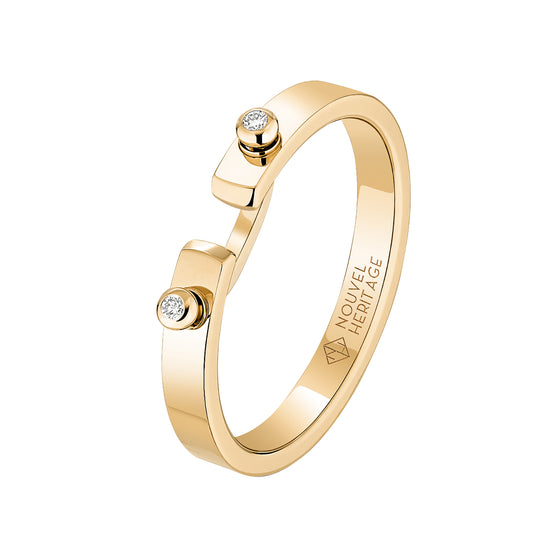 Monday Morning PM Mood Ring - Yellow Gold