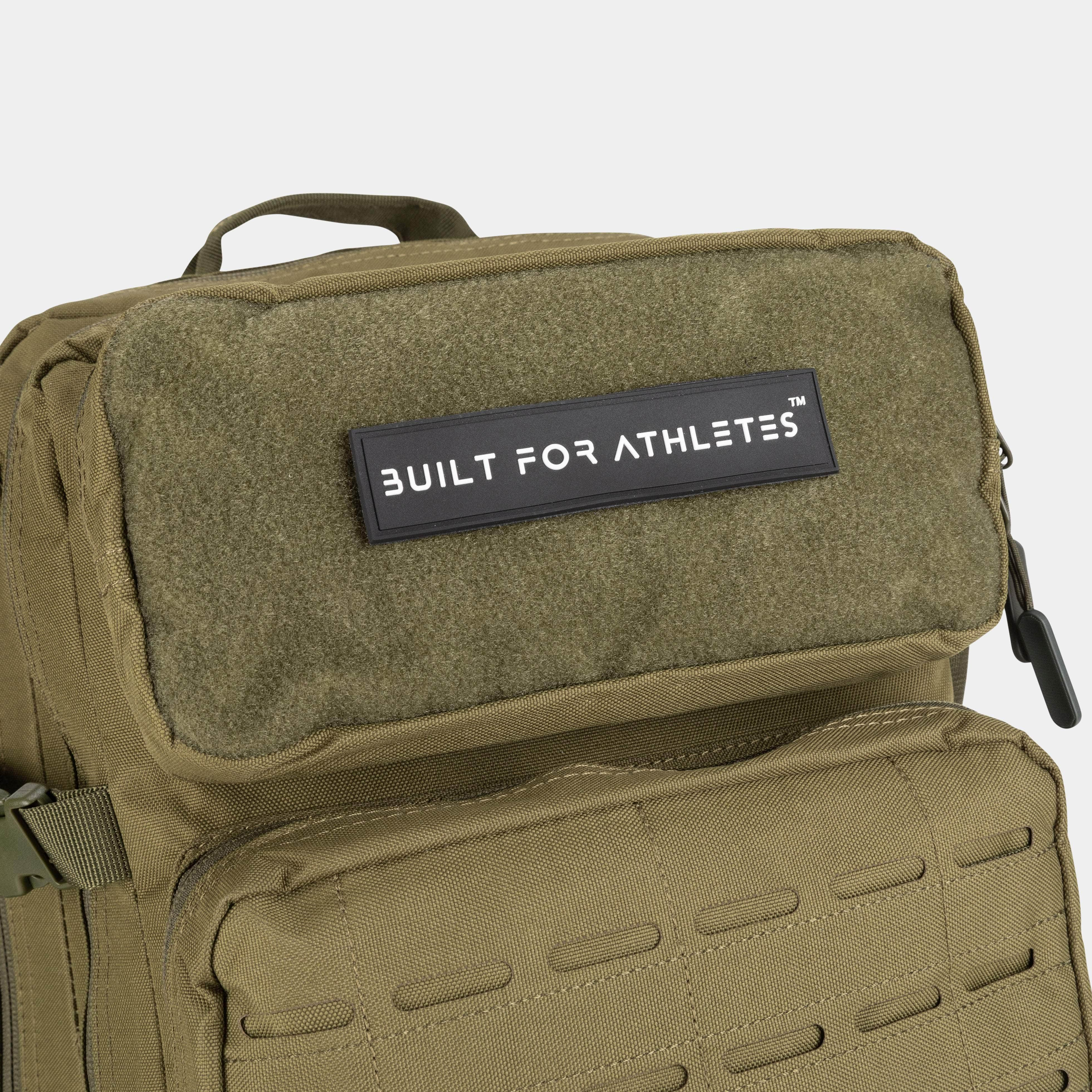 Built for Athletes Backpacks Large Army Green Gym Backpack