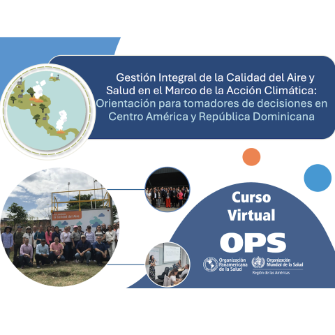 Nuevo curso del Campus Virtual aborda la gestión integral de la calidad del aire y la salud en el marco de la acción climática