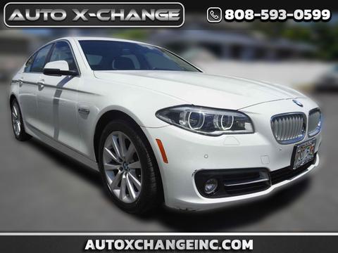 2015 BMW 5 Series.