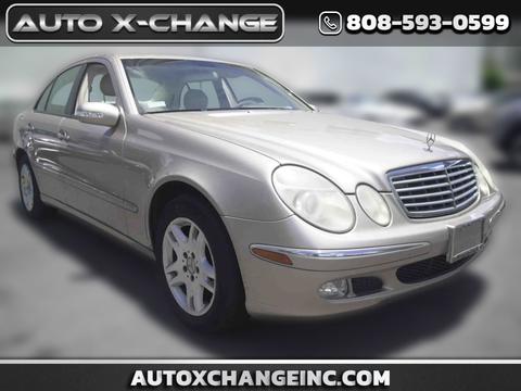 2003 Mercedes-Benz E-Class.