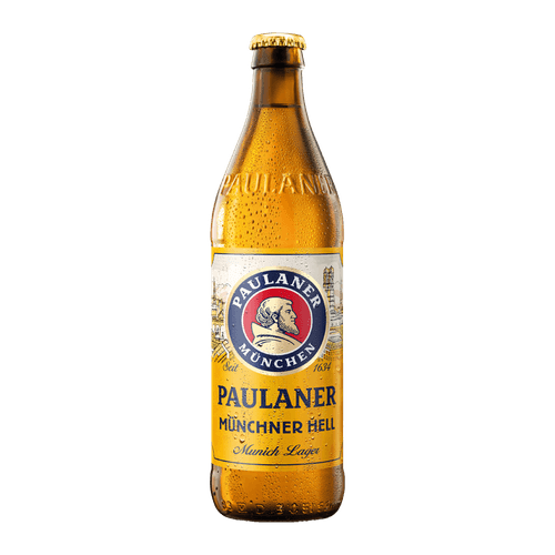 Cerveja Alemã Paulaner Münchner Hell Garrafa 500ml