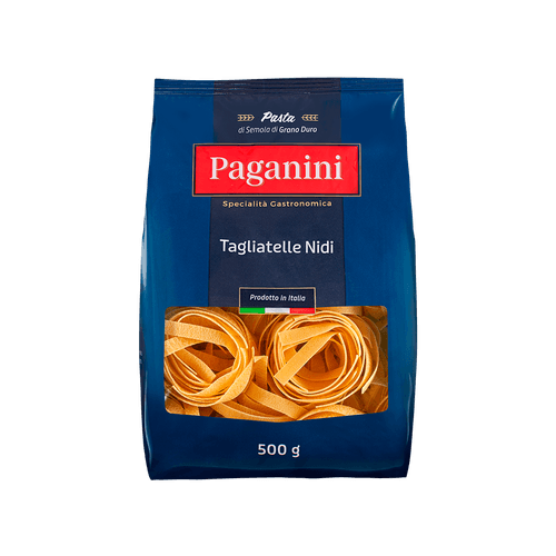 Macarrão Italiano Tagliatelle Nidi Paganini 500g