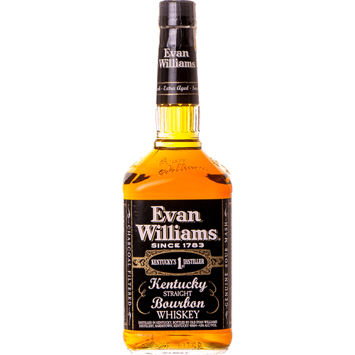 Whisky Evan Williams Kentucky Straight Bourbon 1L.