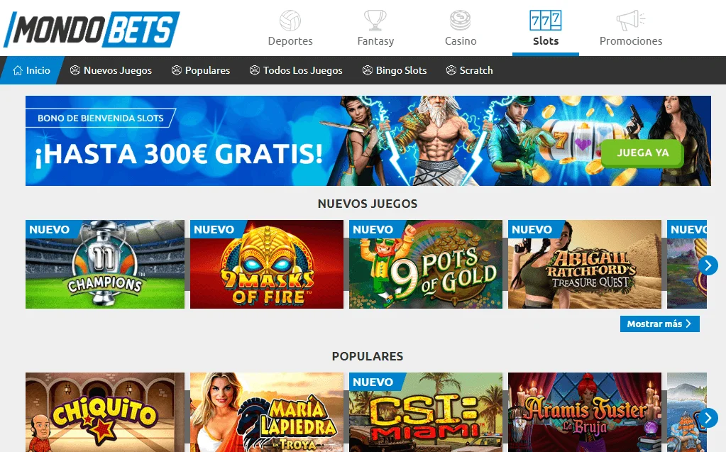 Mondobets casino