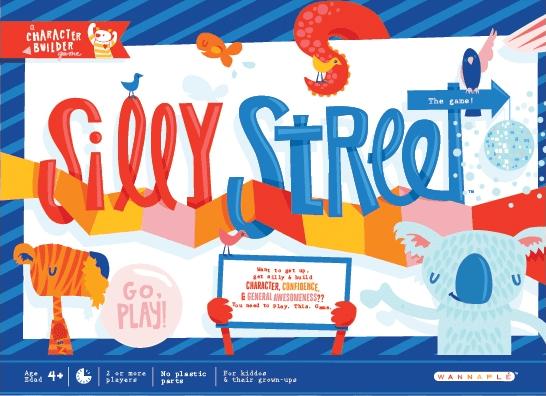 Book jacket for Silly Street