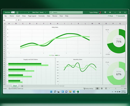 Microsoft Excel izklājlapa