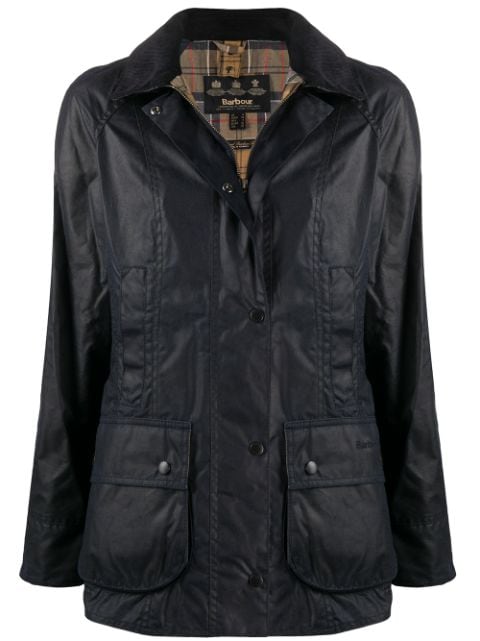 Barbour Beadnell waxed-cotton jacket