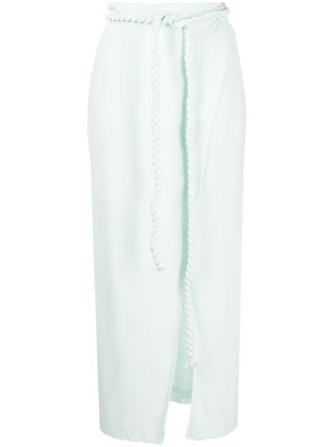 Dion Lee rope tie midi skirt