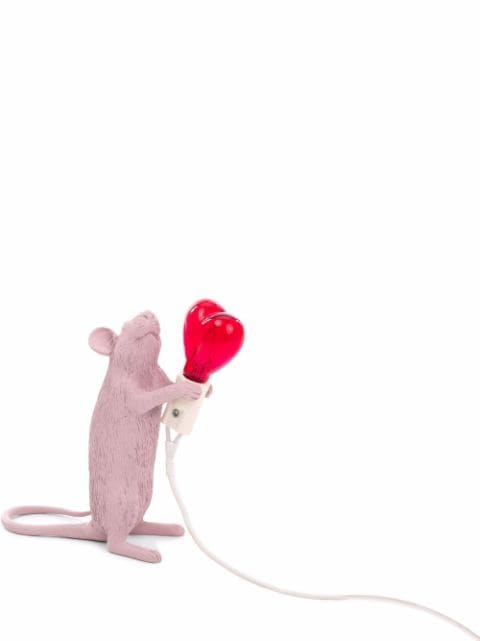 Seletti Mouse 'Valentine's Day' lamp