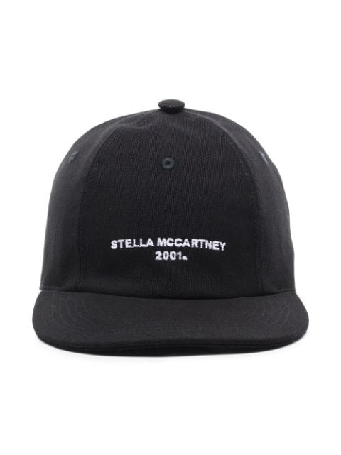 Stella McCartney gorra con logo bordado