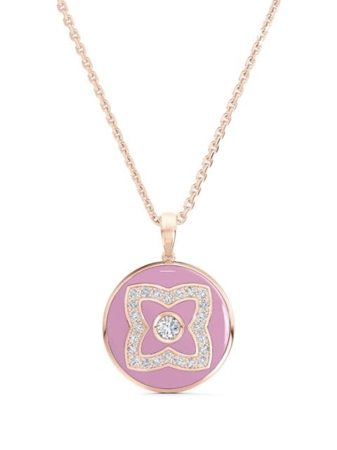 De Beers Jewellers Collana in oro rosa 18kt con diamanti