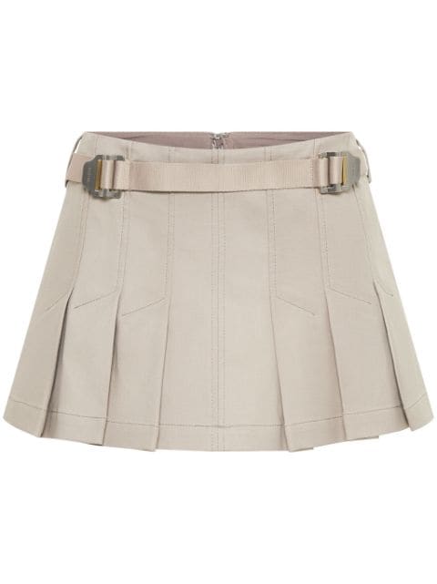 Dion Lee safety-slider pleated miniskirt