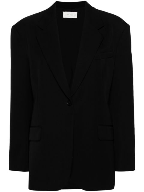 The Row Viper single-breasted blazer