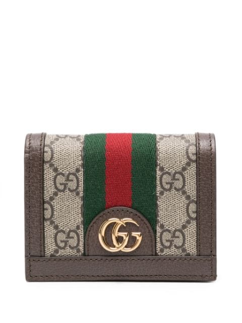 Gucci Portafoglio Ophidia GG in pelle