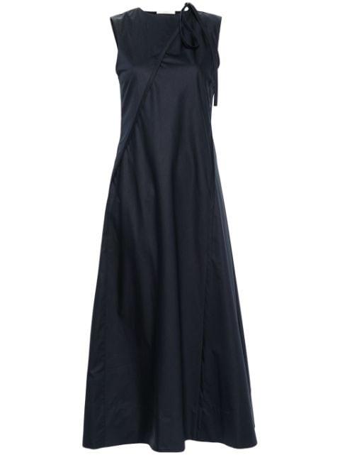 Co tie-fastening maxi dress