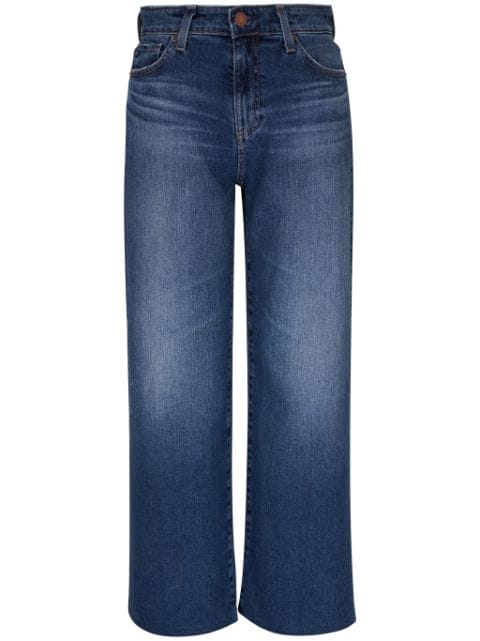 AG Jeans mid-rise straight-leg jeans