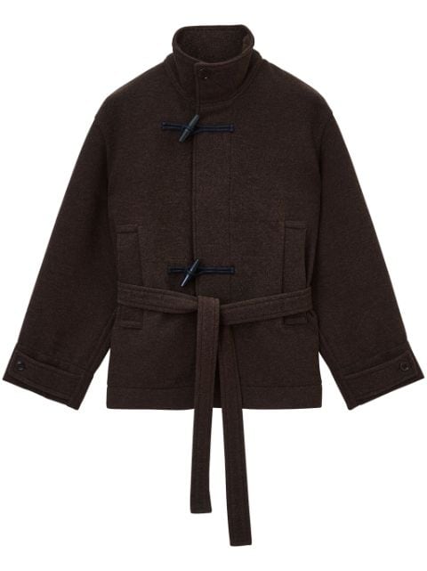 LEMAIRE funnel neck duffle coat 