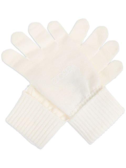 Versace ribbed wool gloves 