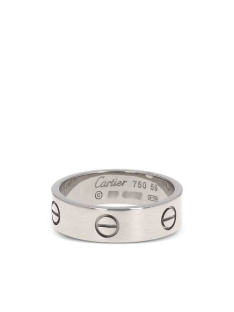 Cartier Anello Love in oro bianco 18kt