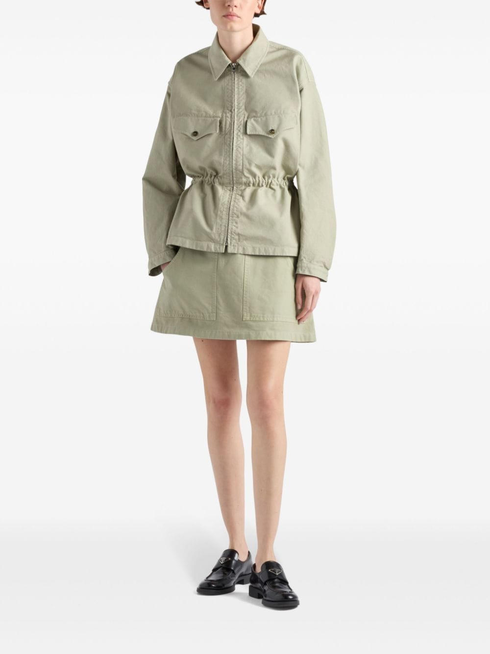 Image 2 of Prada Leichte Jacke mit Reißverschluss