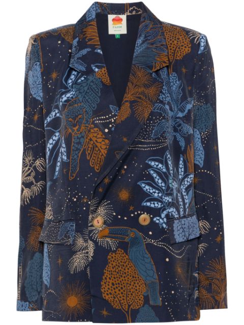 FARM Rio Night Jungle blazer