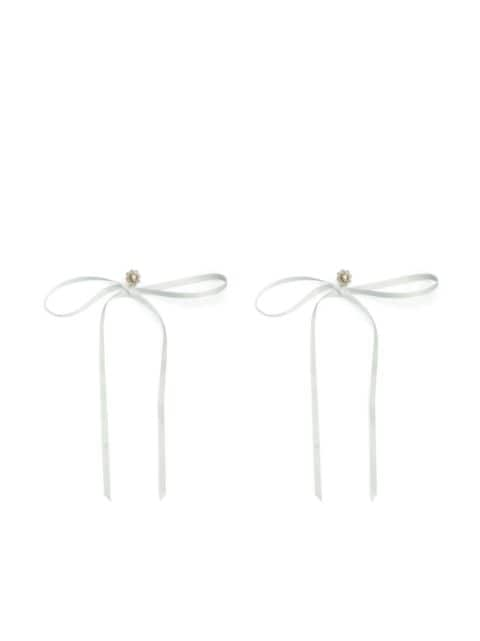 Simone Rocha puces d'oreilles Bow Ribbon