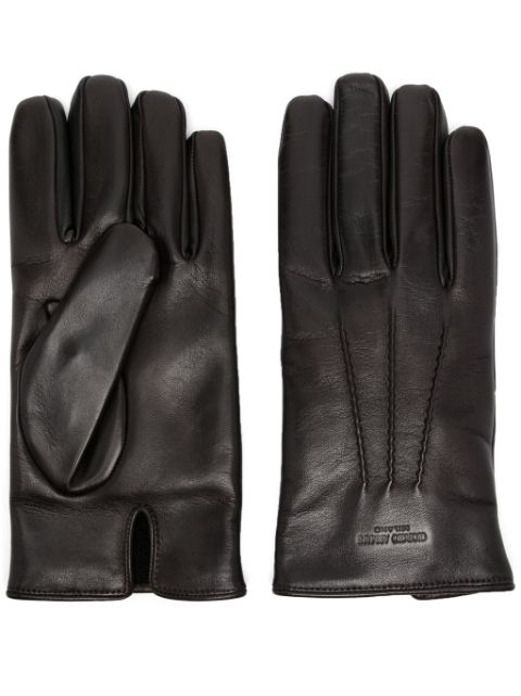 Giorgio Armani gants en cuir