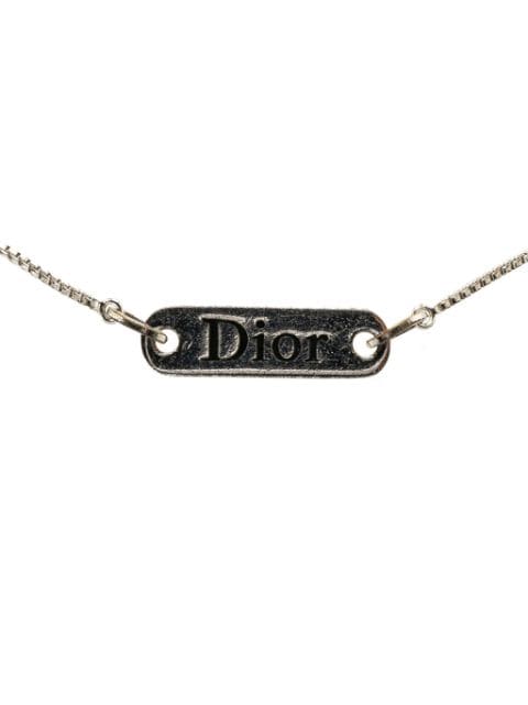 Christian Dior Pre-Owned Collana con pendente XX secolo