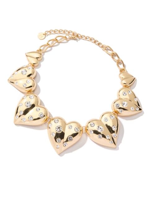 Carolina Herrera Molded Heart necklace