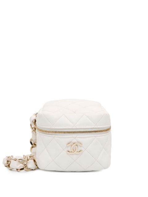 CHANEL Pre-Owned pochette Cube Zip Wristlet (2021)