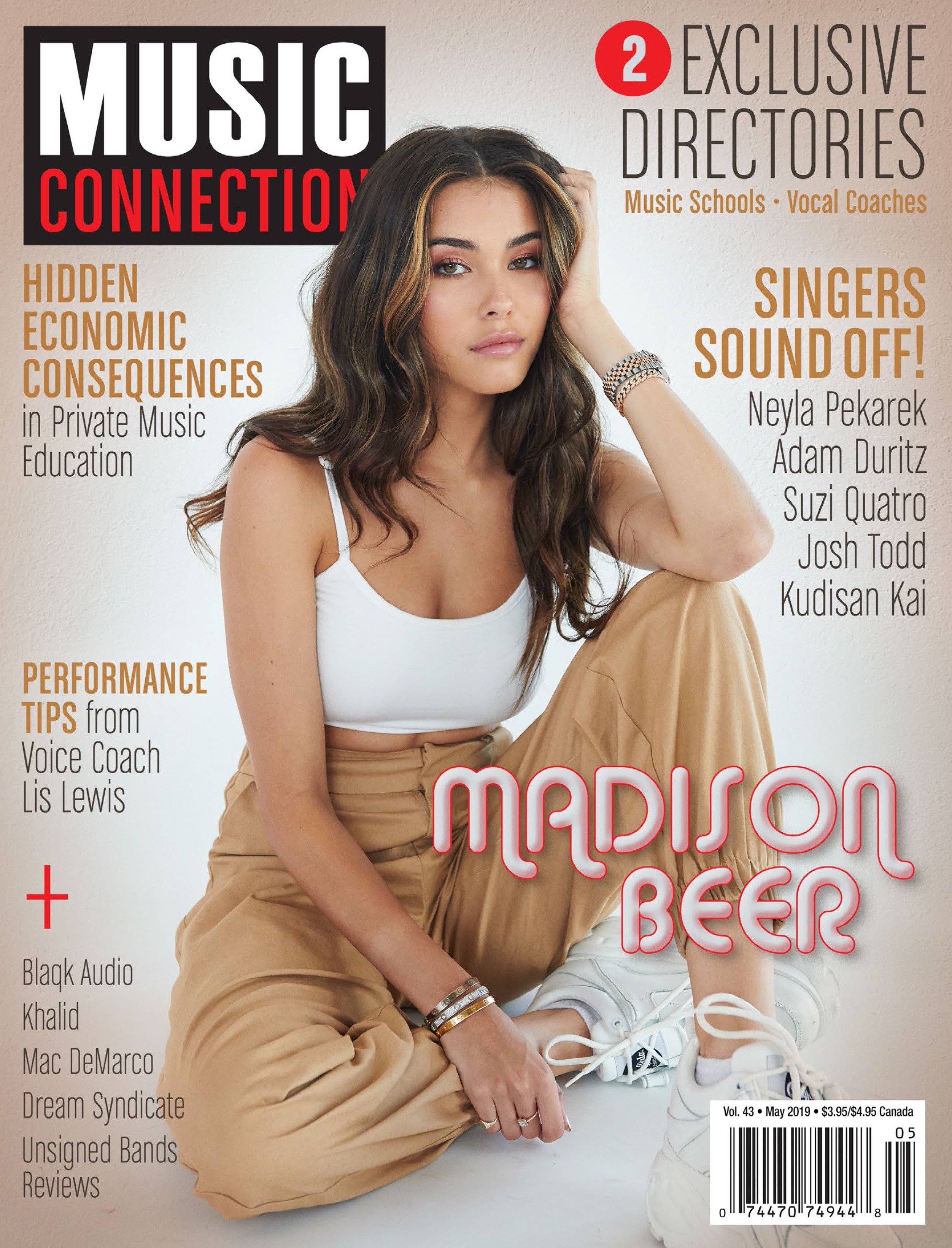 Madison Beer Cover Music Connection