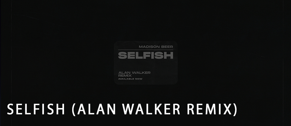 SELFISH ALAN WALKER