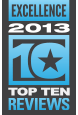 Top Ten Reviews Excellence Award 2013