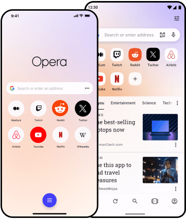 Get Opera Browser for any device