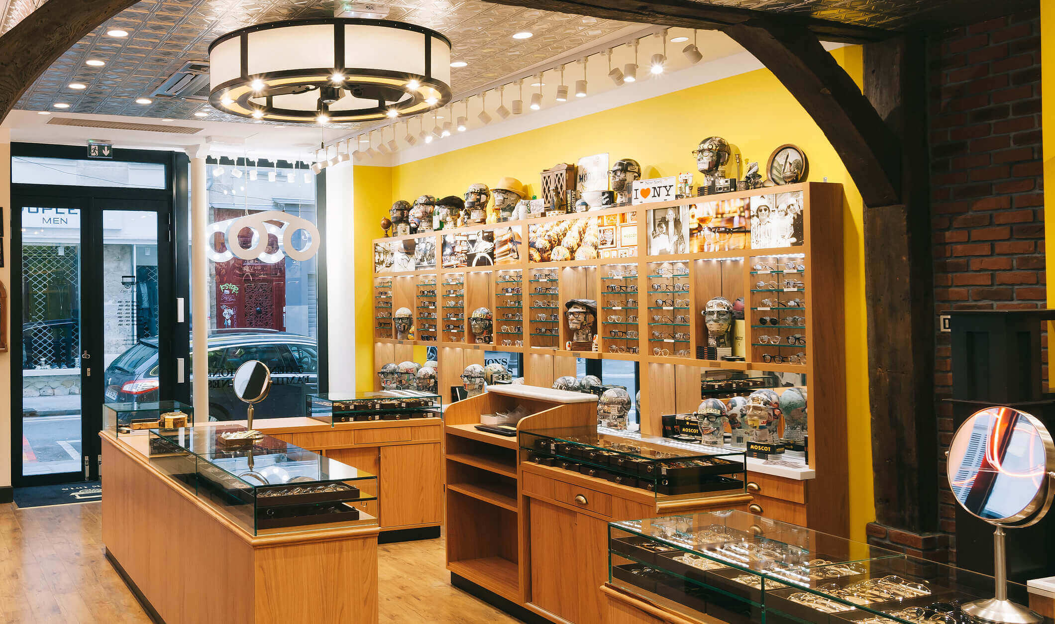 The MOSCOT Le Marais Shop interior 3