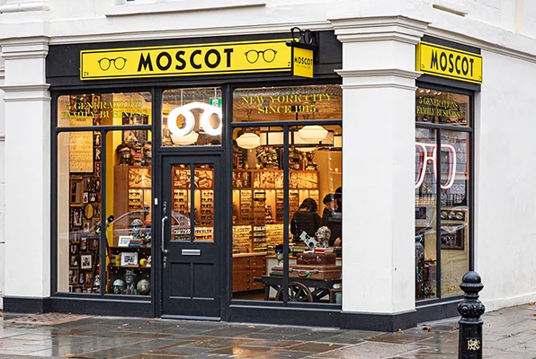 The MOSCOT King's Road Shop exterior